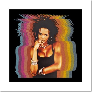 lauryn hill retro Posters and Art